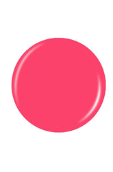 Bright pink vector circle badge sample color Pantone lay in white background